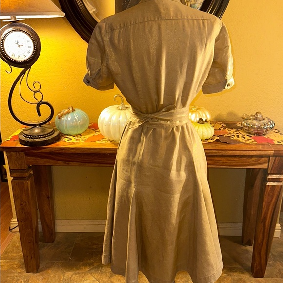 Lauren Linen Shirt Dress - Picture 4 of 8